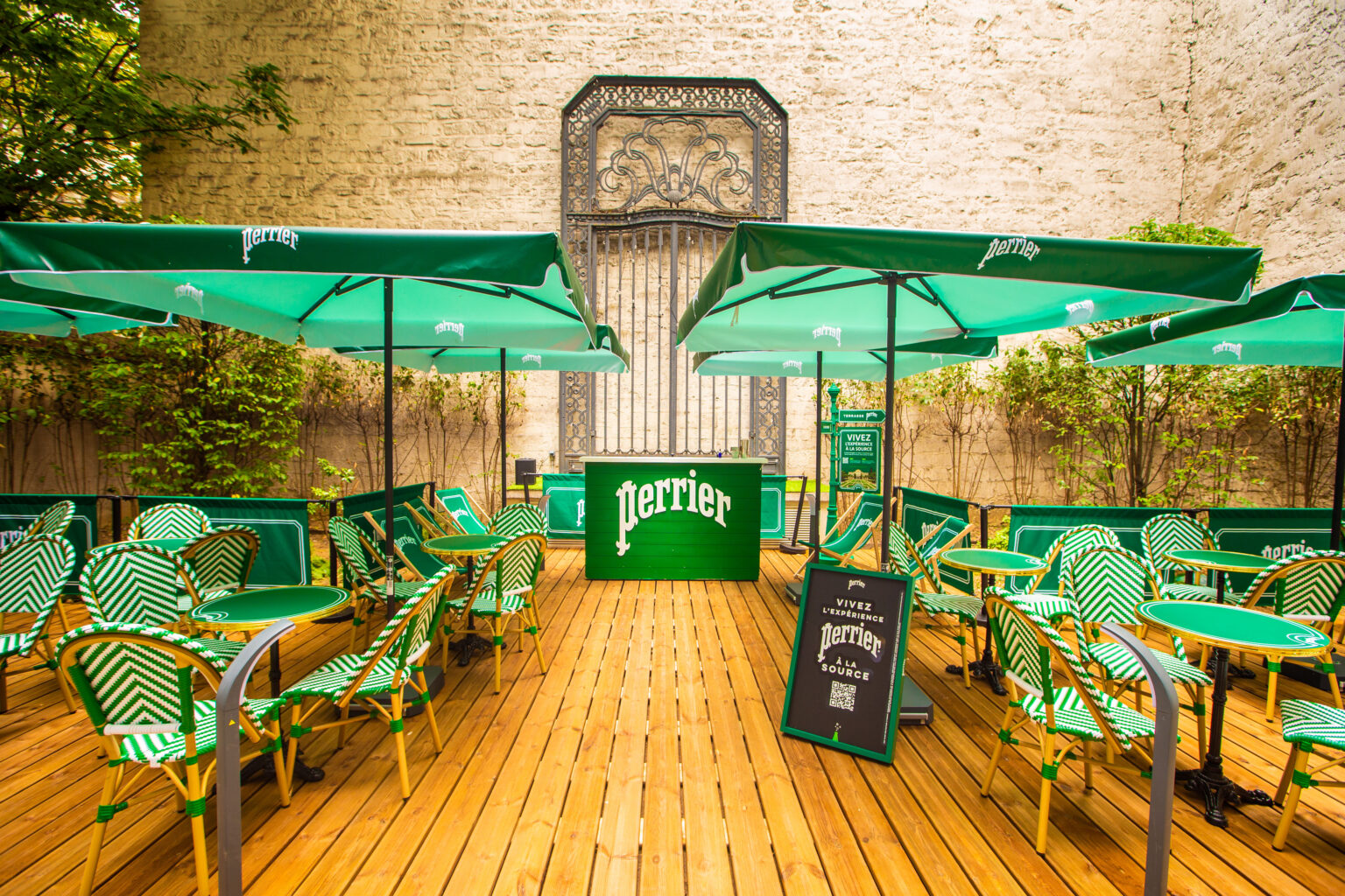 Perrier – Vu en terrasse x Paris 2024
